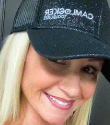 CamLocker Glitter Mesh Ponytail Hat